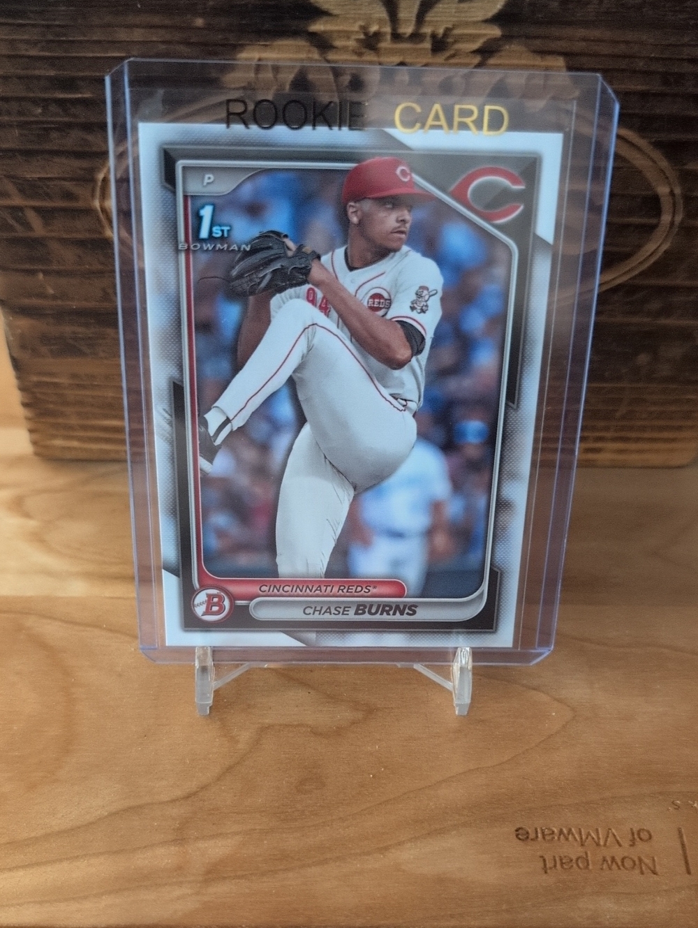 2024 Bowman 1st Chase Burns Rookie Card Reds